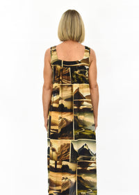 Dream Silk Dress - Mountains
