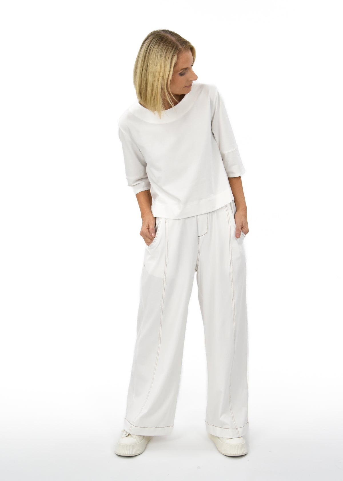 Swanky Pants - Tan Contrast