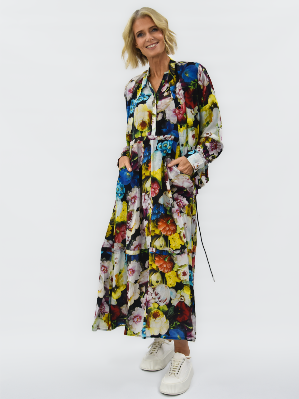 Arabella Silk Dress - bounce sydney