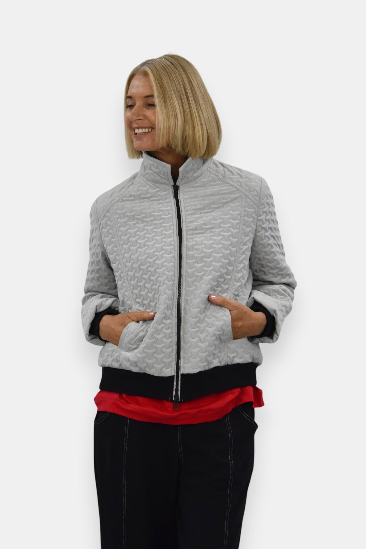 Blizzard Quilted Velvet Jacket