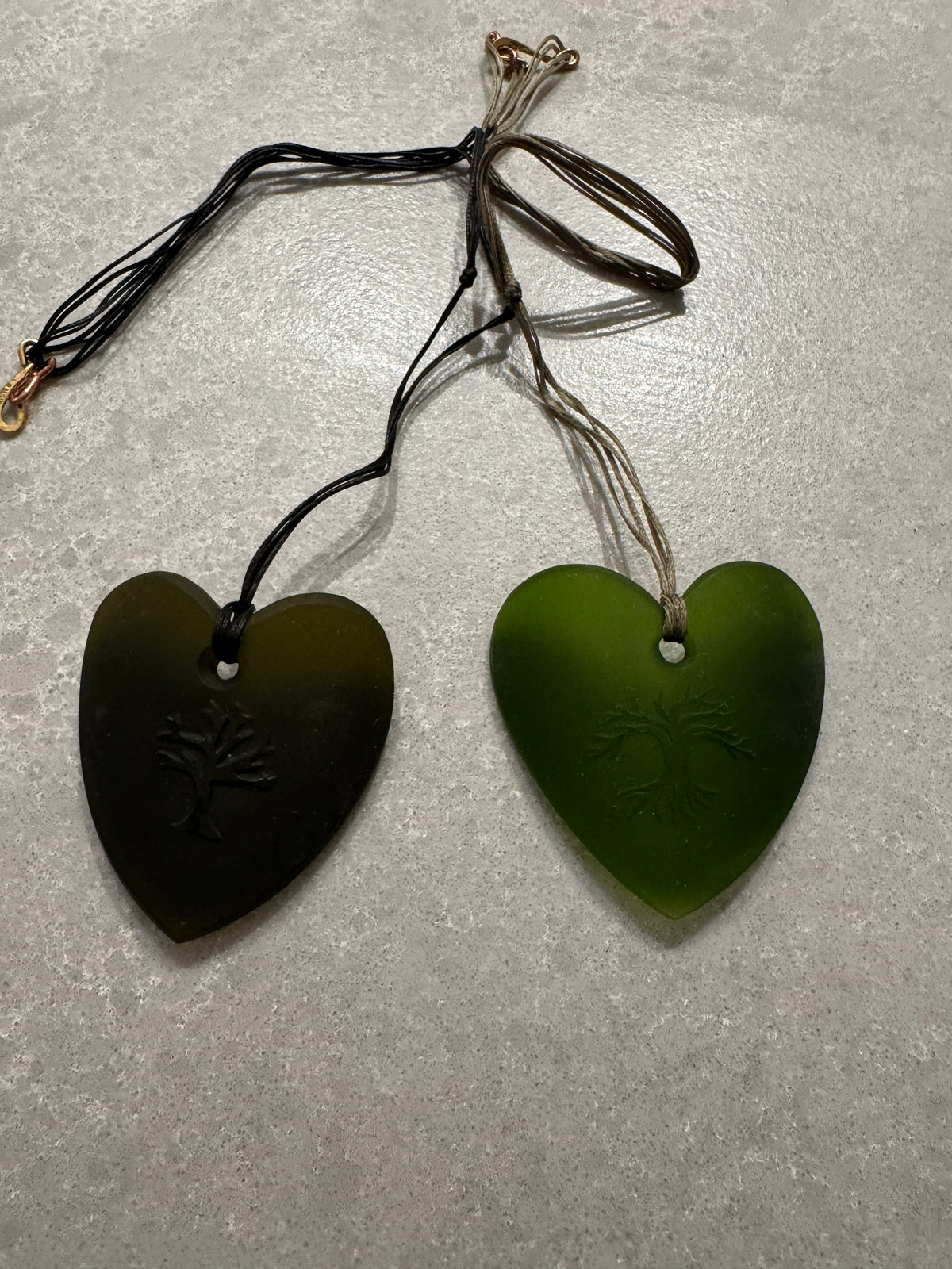NZ HEART OF GLASS NECKLACE