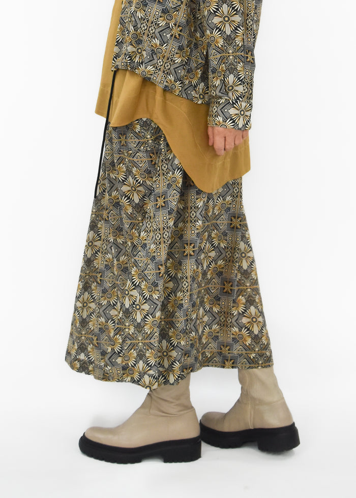 Gatsby Silk Skirt