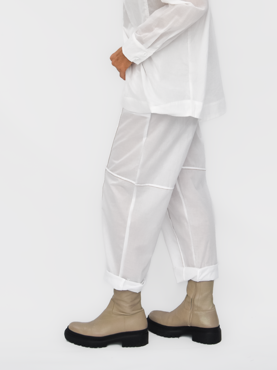 Love Coogee Pants - White - bounce sydney