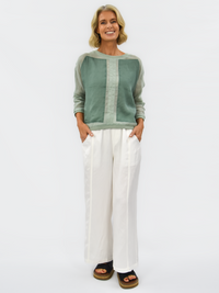 Moon Linen Top - bounce sydney 