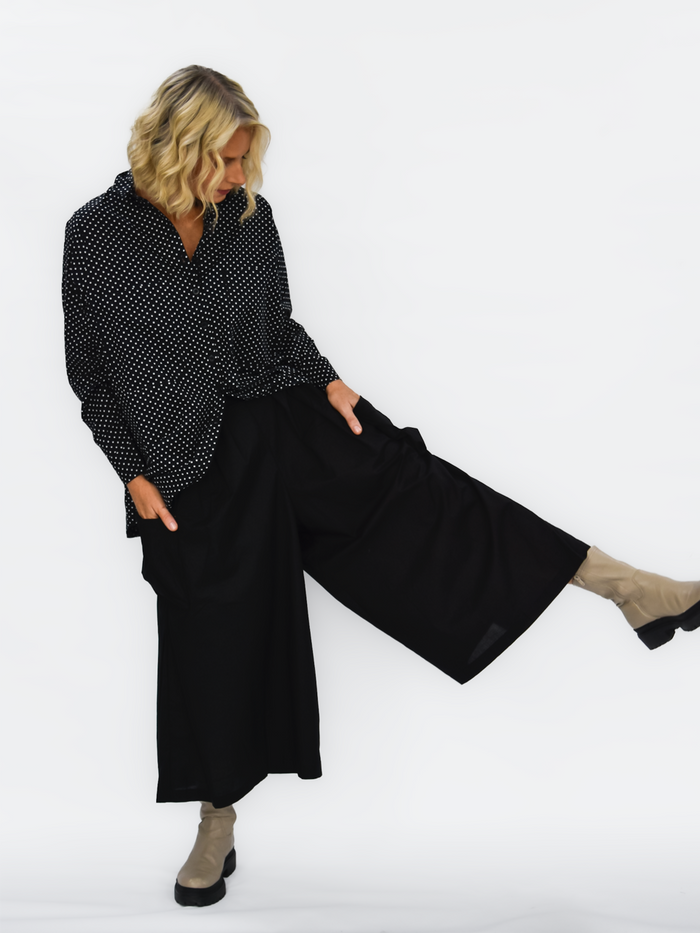 Spot Sydney Shirt - Black - bounce sydney