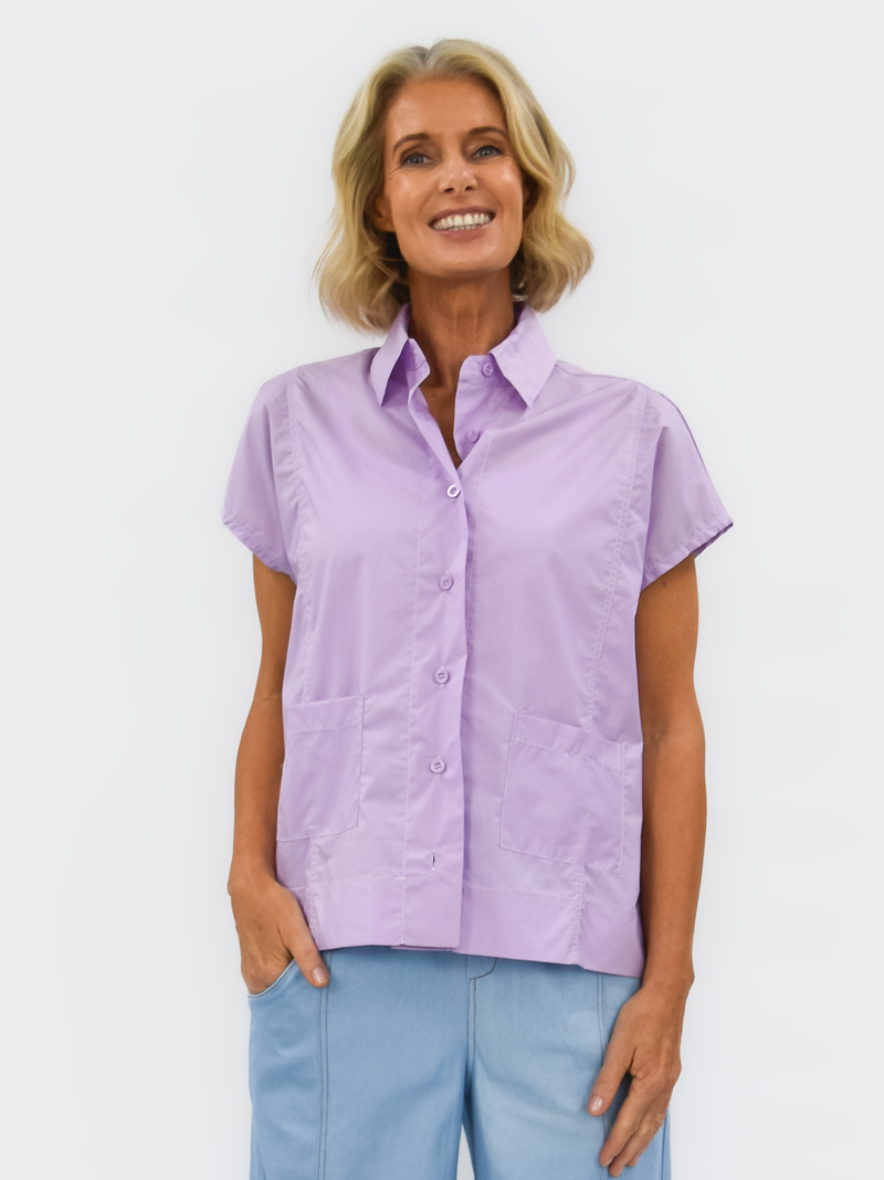 Summer Haze Cotton Shirt - bounce sydney