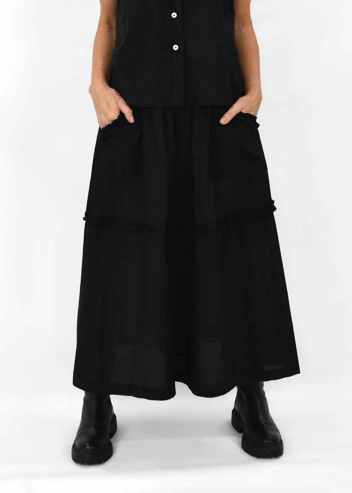 Such A Frill Cotton Skirt