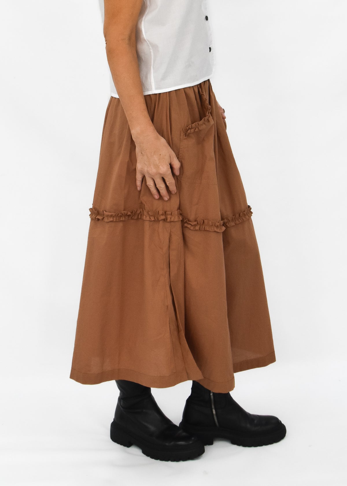 Such A Frill Cotton Skirt