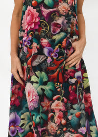 Flora Silk Dress