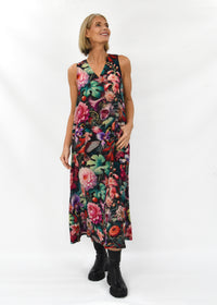 Flora Silk Dress
