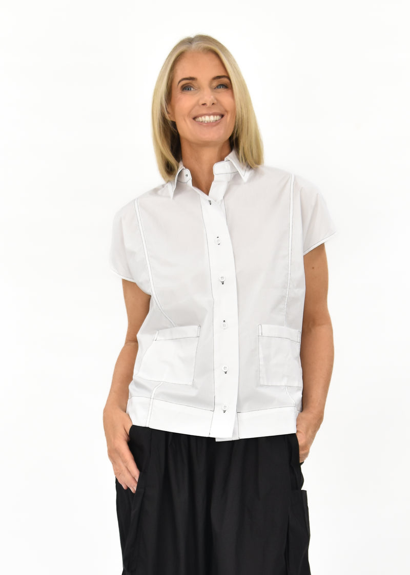 Summer Haze Cotton Shirt