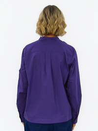 Love Bronte Shirt Jacket - Purple