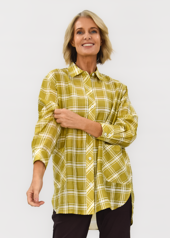 Check-ered Past Boyfriend Shirt