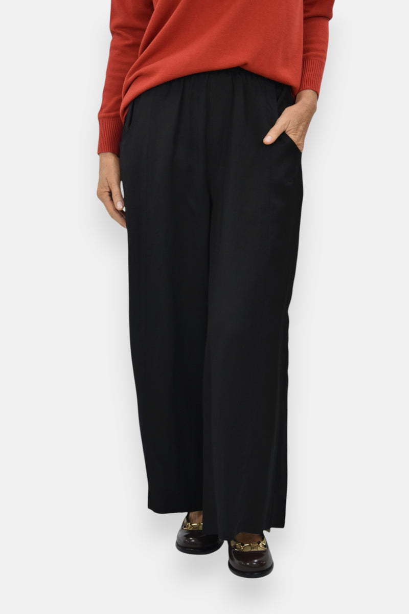 Bronx Linen Pants - Black